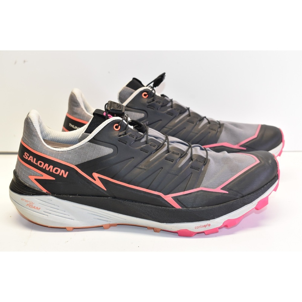 Salomon Thundercross Hiking Shoes Plum Kitten Mens Size 11 Trail Running Outdoor